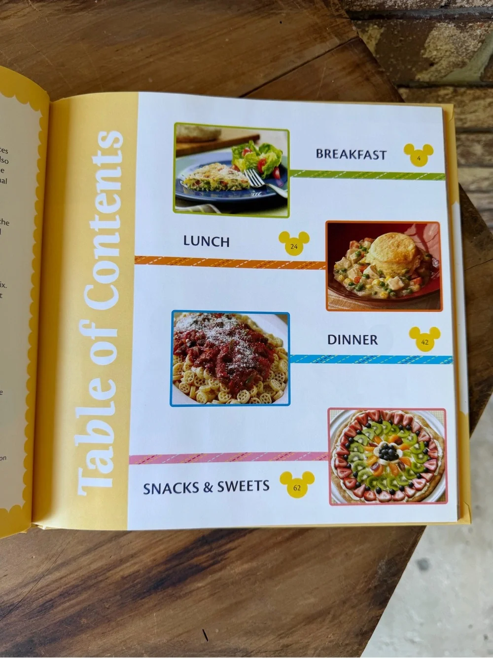 Dishing It Up Disney Style Recipes Type 1 Diabetes 2011 Hardcover Excellent!